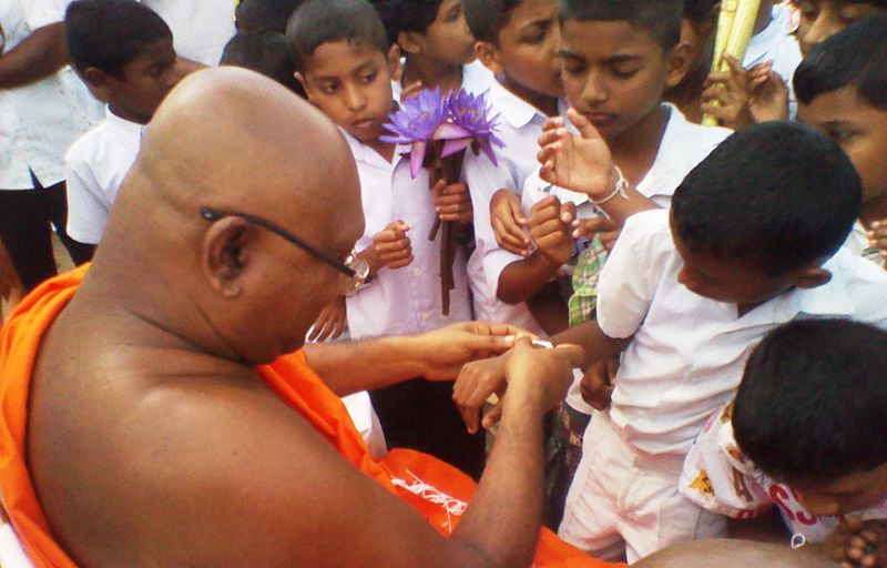Blessings_before_Grade_Five_Scholarship_Exam_in_Sri_Lanka 